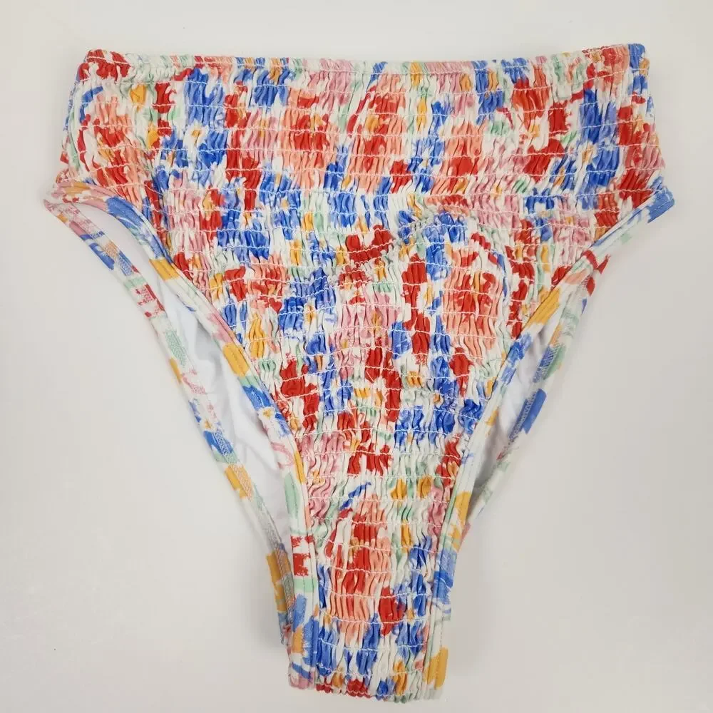 L*Space Barlette Bikini Bitsy Bottom in Flowers Forever Size Small